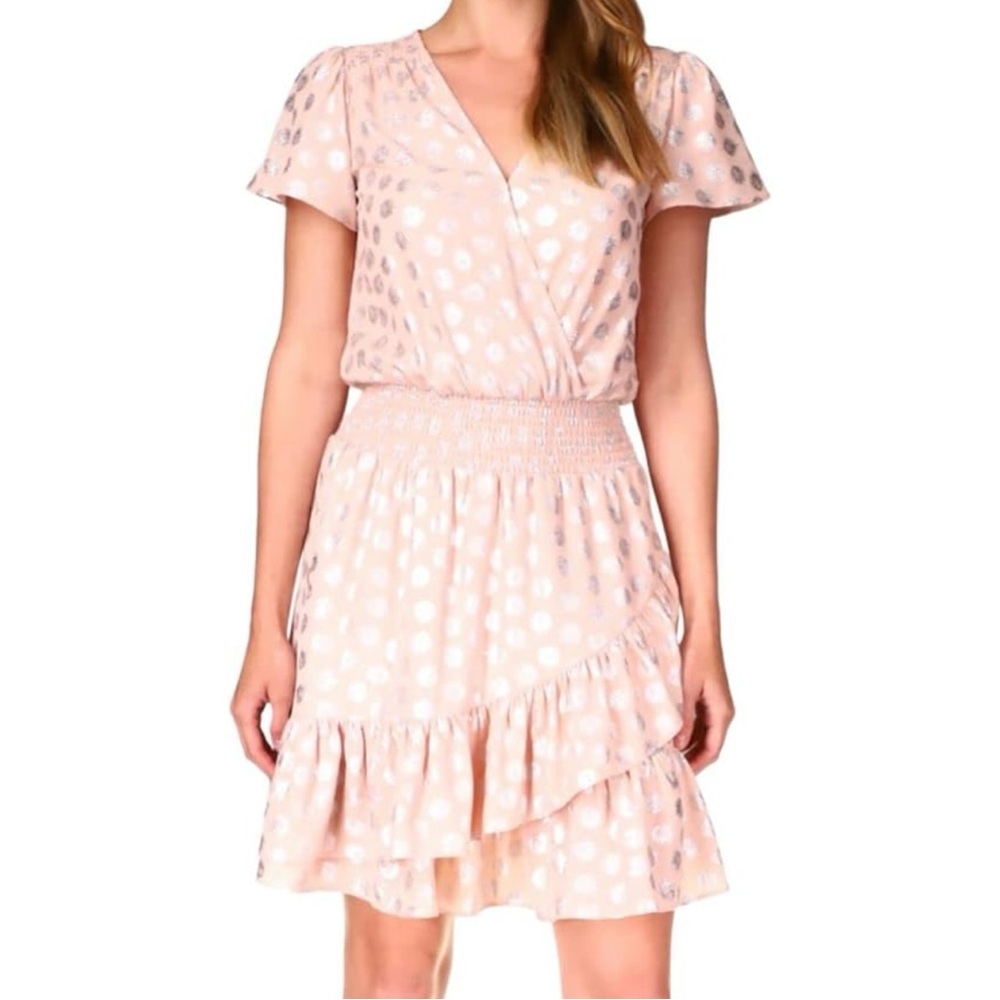 LARGE MICHAEL KORS PINK DRESS NWT